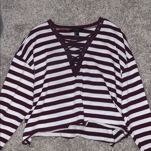 Forever 21 cropped sweatshirt